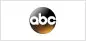 A black and white logo of abc.